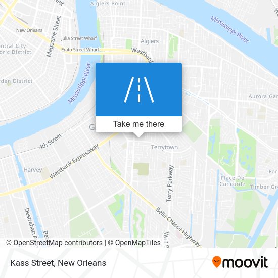 Mapa de Kass Street