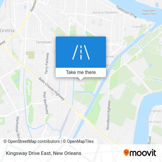 Kingsway Drive East map