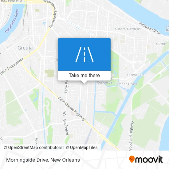 Morningside Drive map