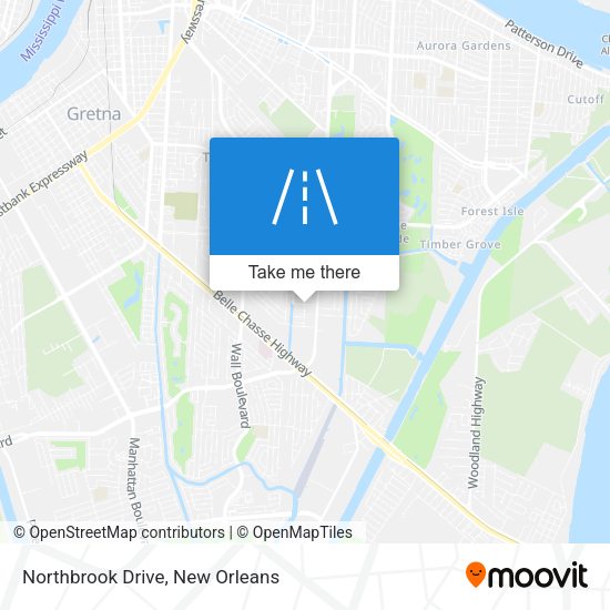 Northbrook Drive map