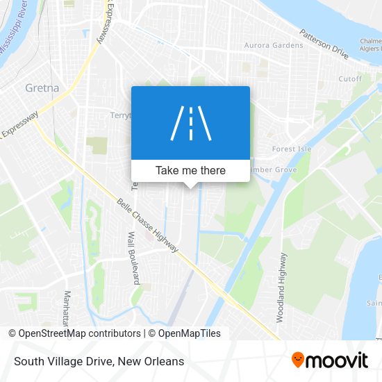 South Village Drive map