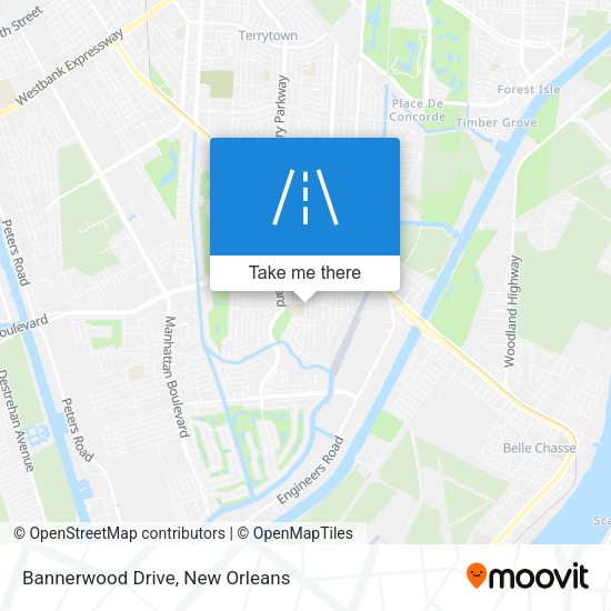 Bannerwood Drive map