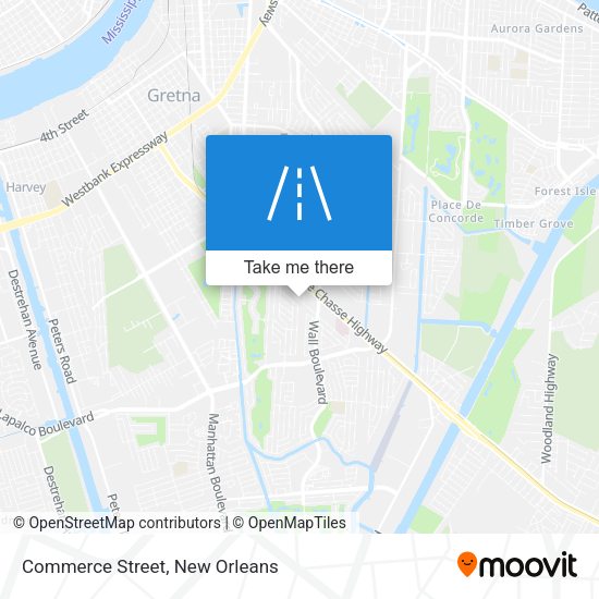 Commerce Street map