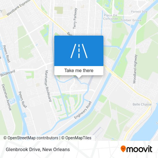 Mapa de Glenbrook Drive