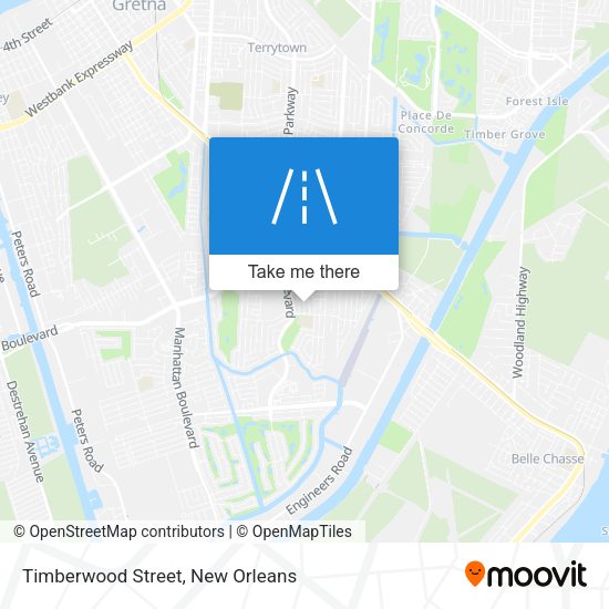 Mapa de Timberwood Street
