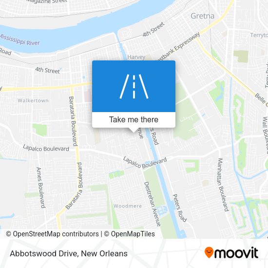 Mapa de Abbotswood Drive