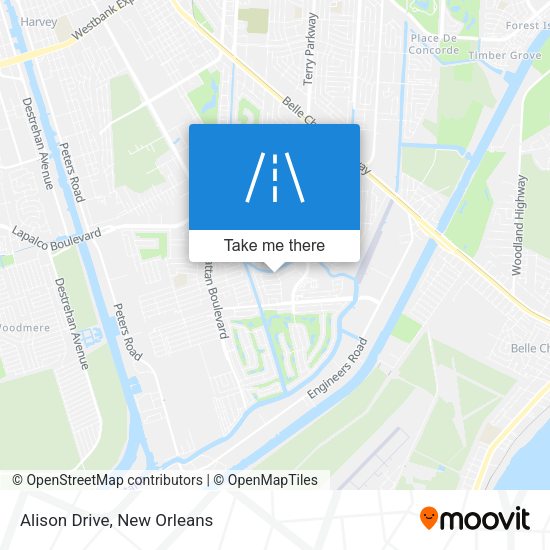 Mapa de Alison Drive