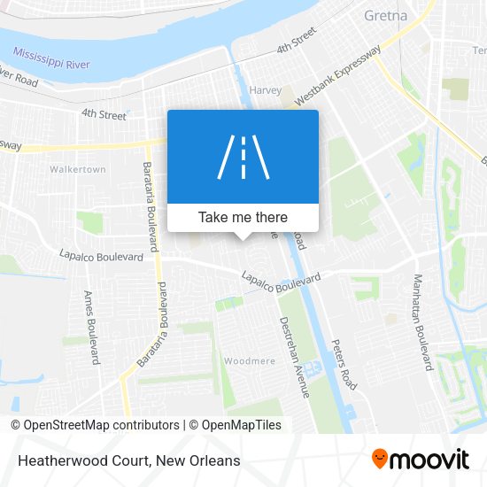 Heatherwood Court map