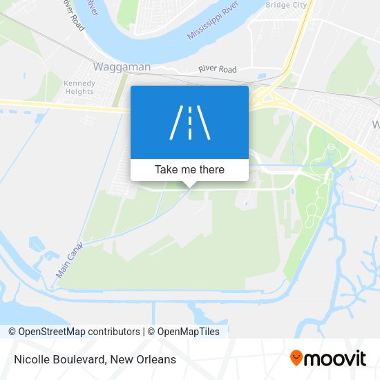 Mapa de Nicolle Boulevard