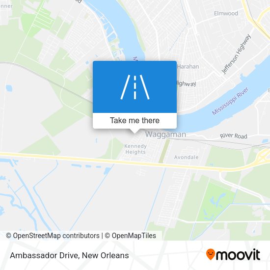Mapa de Ambassador Drive