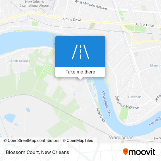 Mapa de Blossom Court