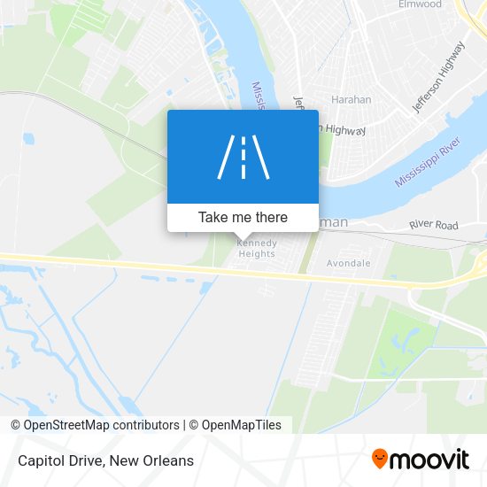 Mapa de Capitol Drive