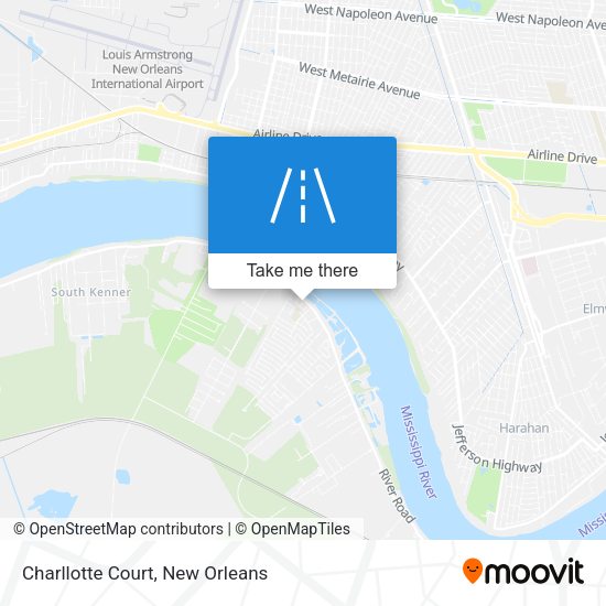 Mapa de Charllotte Court