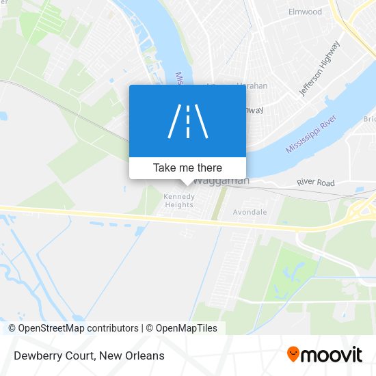 Dewberry Court map