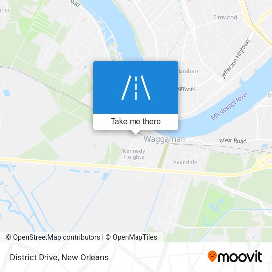 Mapa de District Drive
