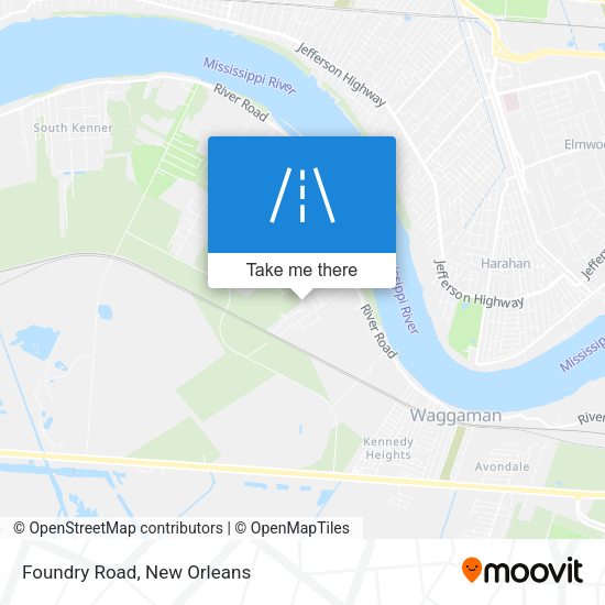 Mapa de Foundry Road