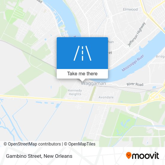 Gambino Street map