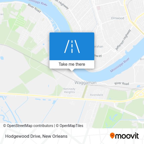 Hodgewood Drive map