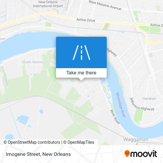 Imogene Street map