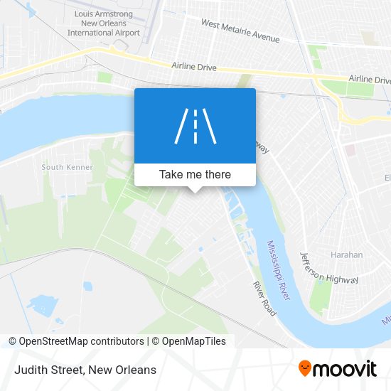 Mapa de Judith Street