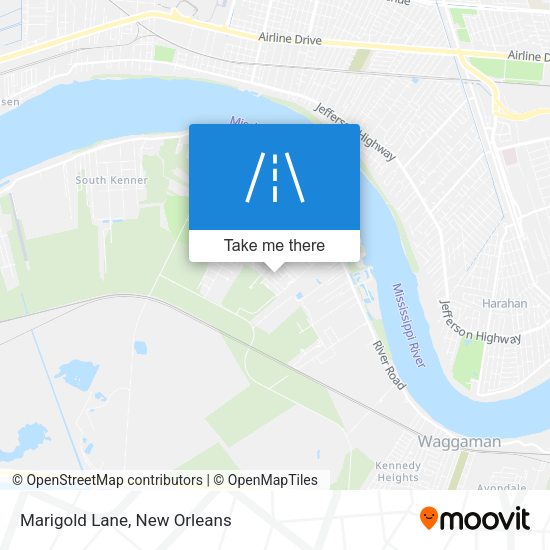 Mapa de Marigold Lane
