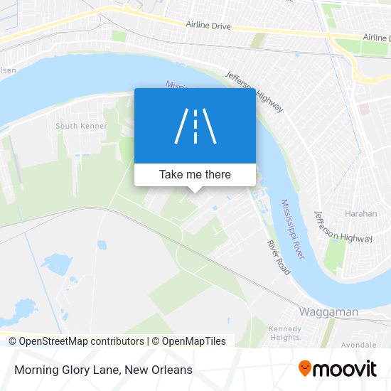 Mapa de Morning Glory Lane