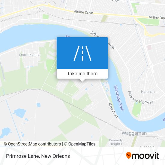 Mapa de Primrose Lane