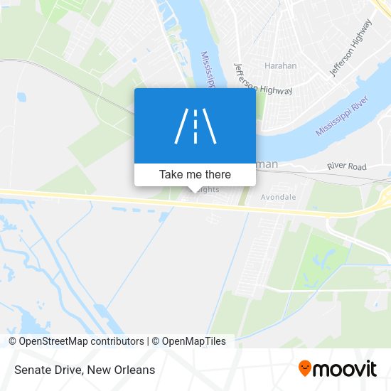 Mapa de Senate Drive