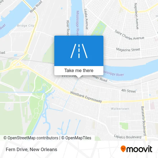 Fern Drive map