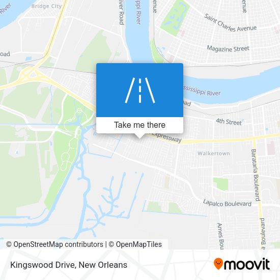 Mapa de Kingswood Drive