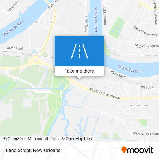 Mapa de Lane Street