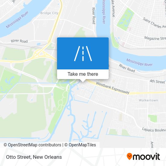 Mapa de Otto Street