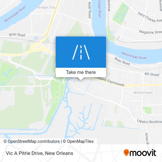 Vic A Pitrie Drive map