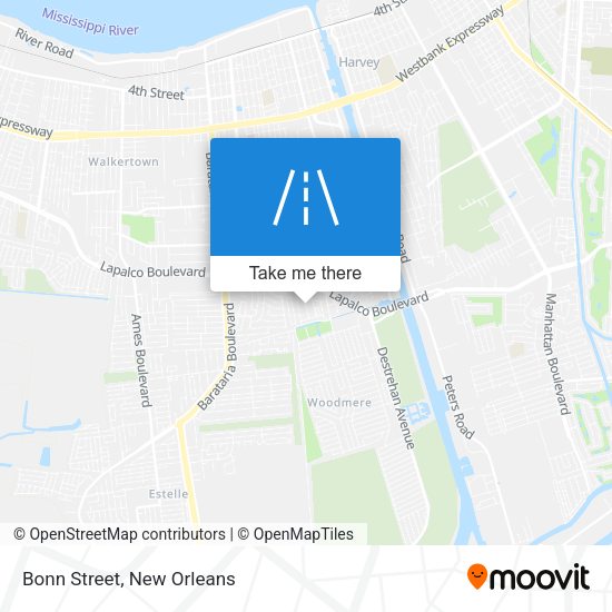 Mapa de Bonn Street