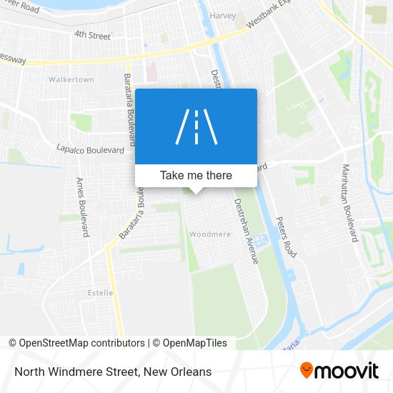 Mapa de North Windmere Street