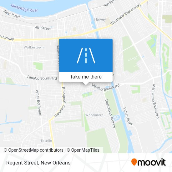 Mapa de Regent Street