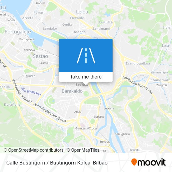 Calle Bustingorri / Bustingorri Kalea map