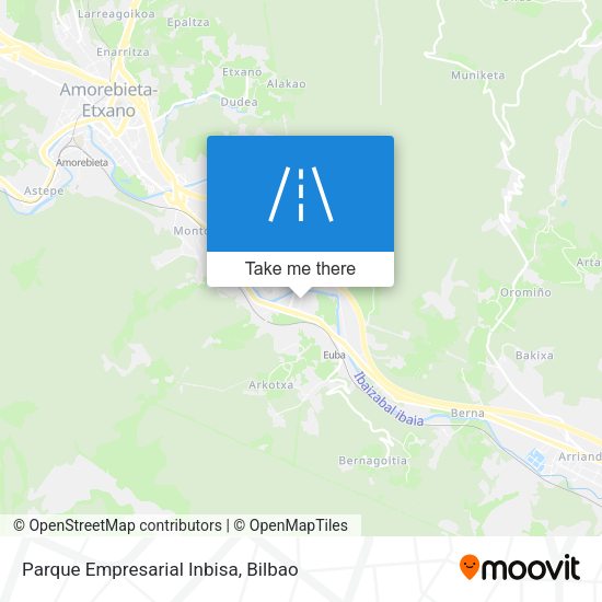 Parque Empresarial Inbisa map