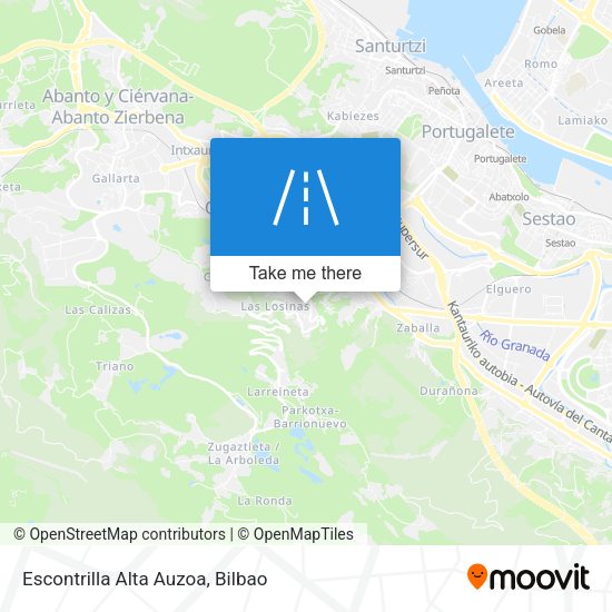 Escontrilla Alta Auzoa map
