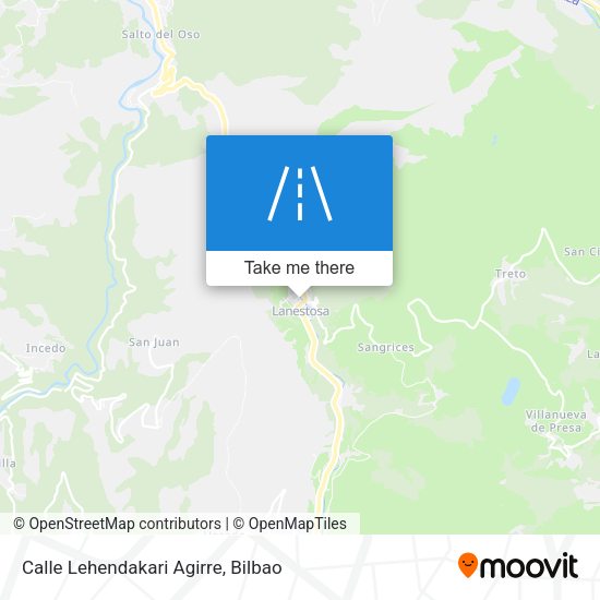 Calle Lehendakari Agirre map