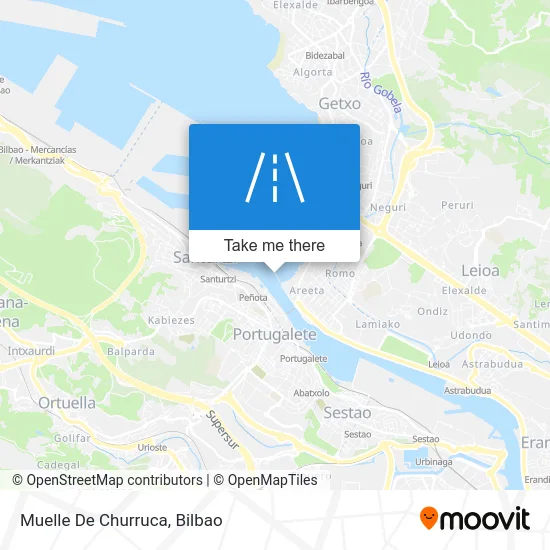 Muelle De Churruca map
