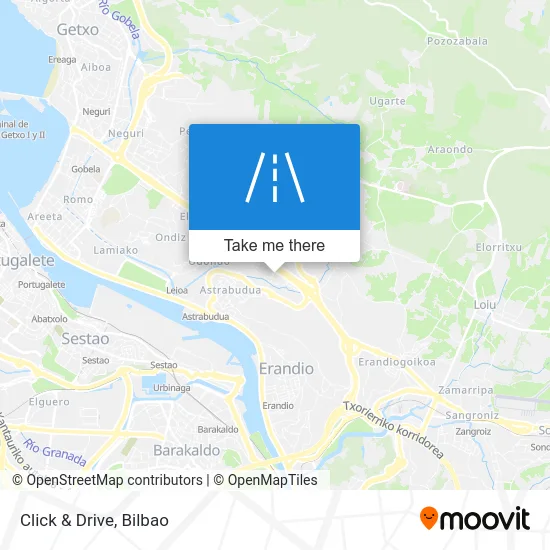 Click & Drive map