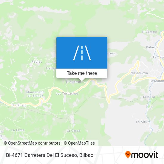 Bi-4671 Carretera Del El Suceso map