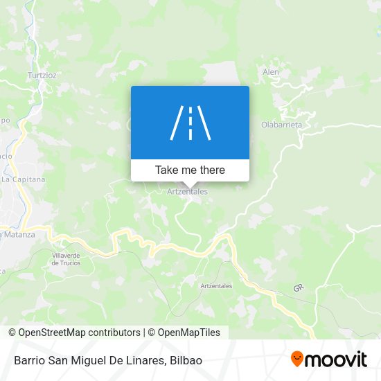 Barrio San Miguel De Linares map