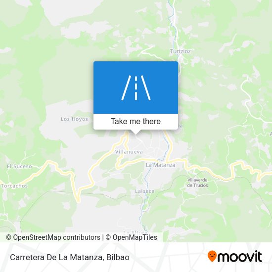 Carretera De La Matanza map