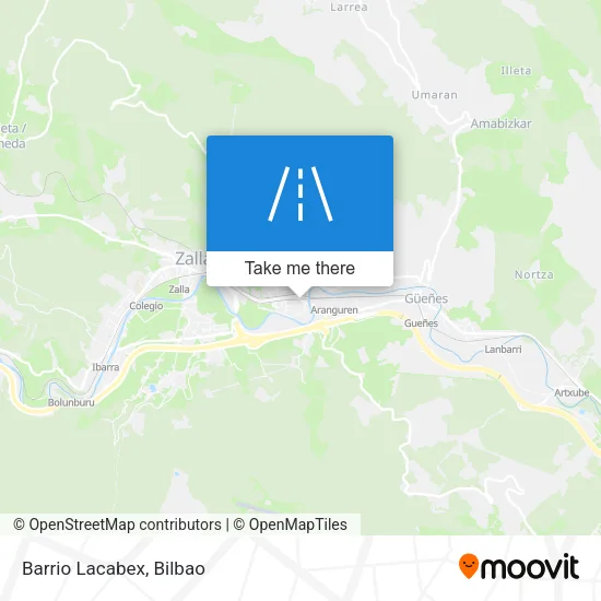 Barrio Lacabex map