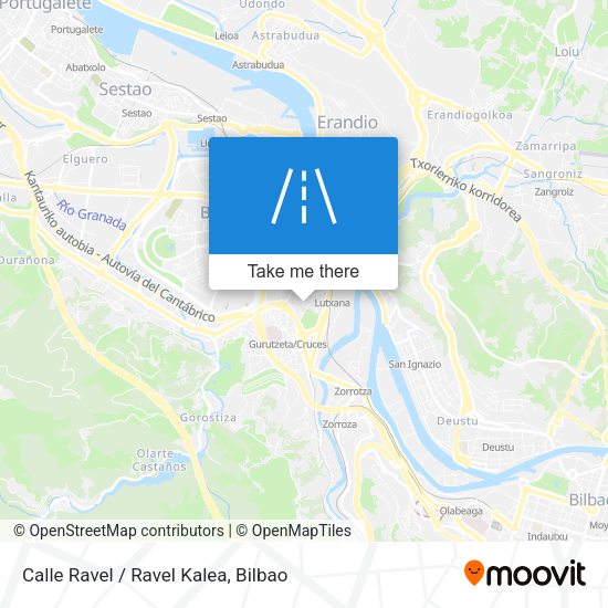 Calle Ravel / Ravel Kalea map
