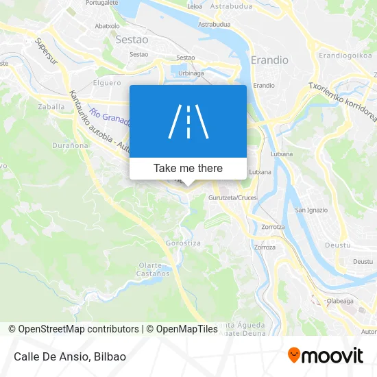 Calle De Ansio map