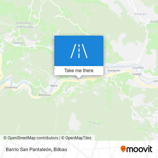 Barrio San Pantaleón map