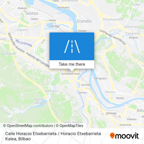 Calle Horacio Etxebarrieta / Horacio Etxebarrieta Kalea map